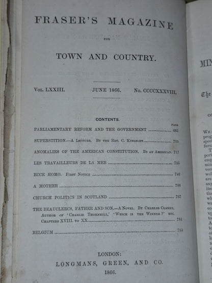 Mining and Smelting Magazine 1862 Henry Curwen Salmon Vol 1 January June13