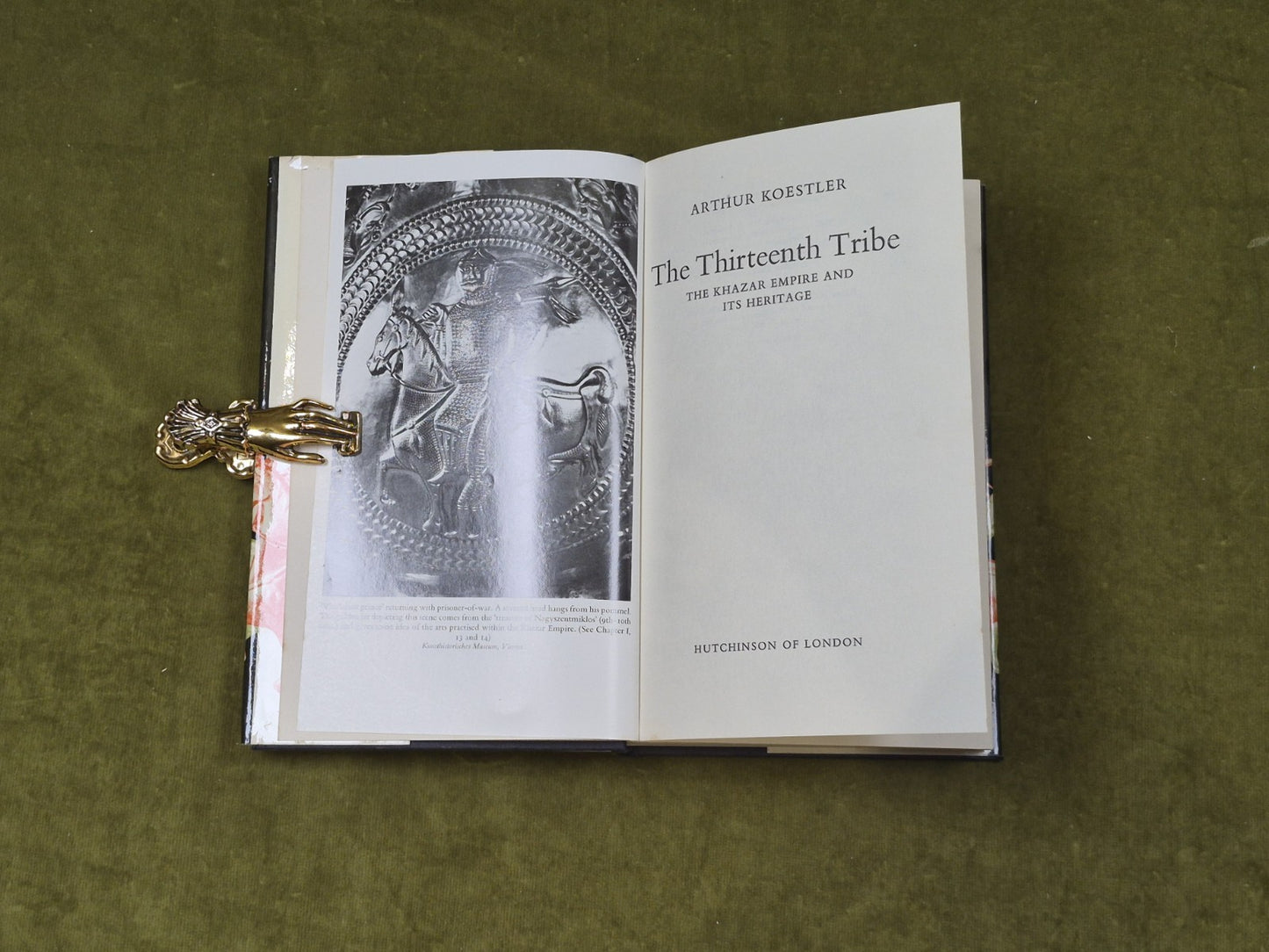 The Thirteenth Tribe : The Khazar Empire - Arthur Koestler - Hutchinson 1976 1st4