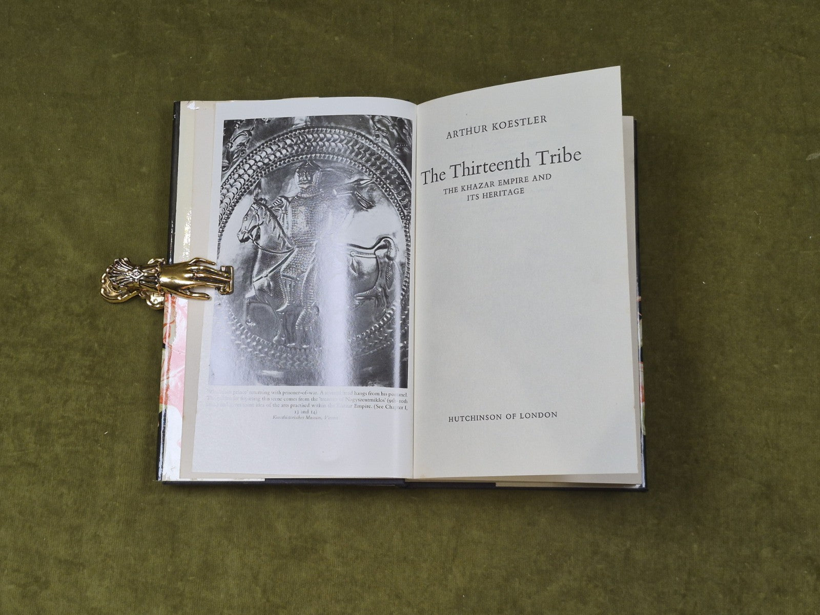 The Thirteenth Tribe : The Khazar Empire - Arthur Koestler - Hutchinson 1976 1st4