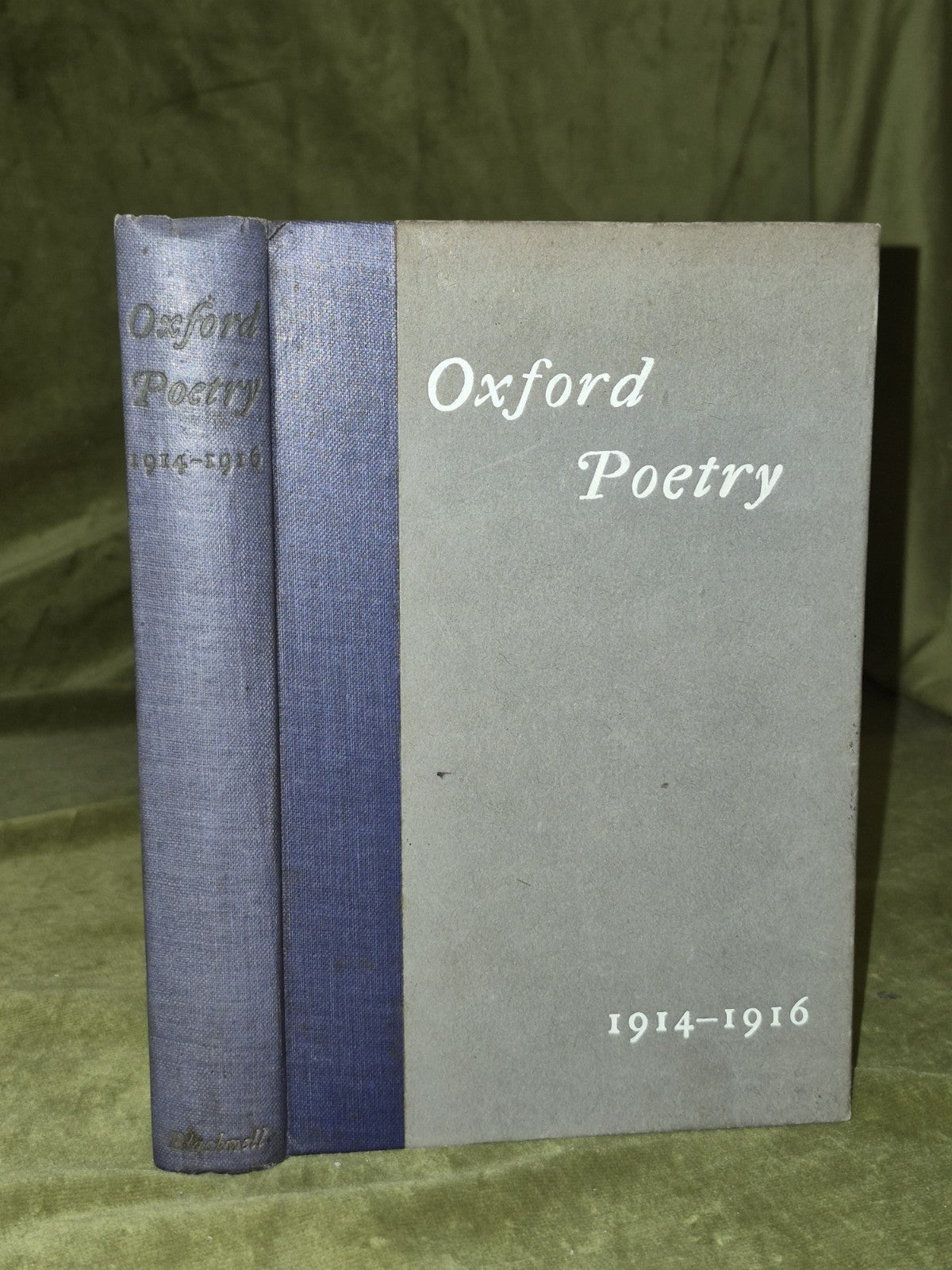 JRR Tolkien - Oxford Poetry 1914-1916 First Appearance of Goblin Feet 19170