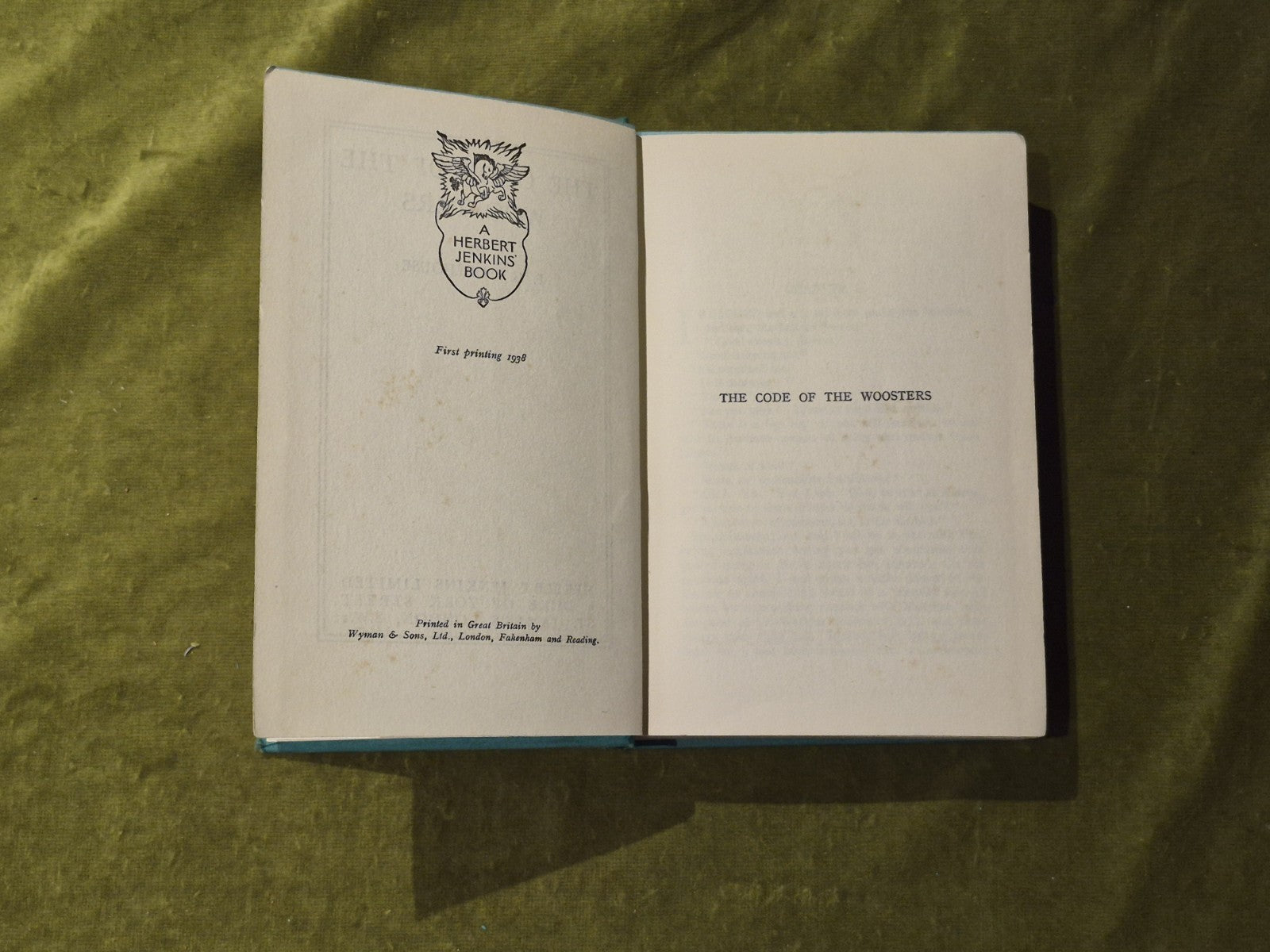 The Code of the Woosters - P G Wodehouse6