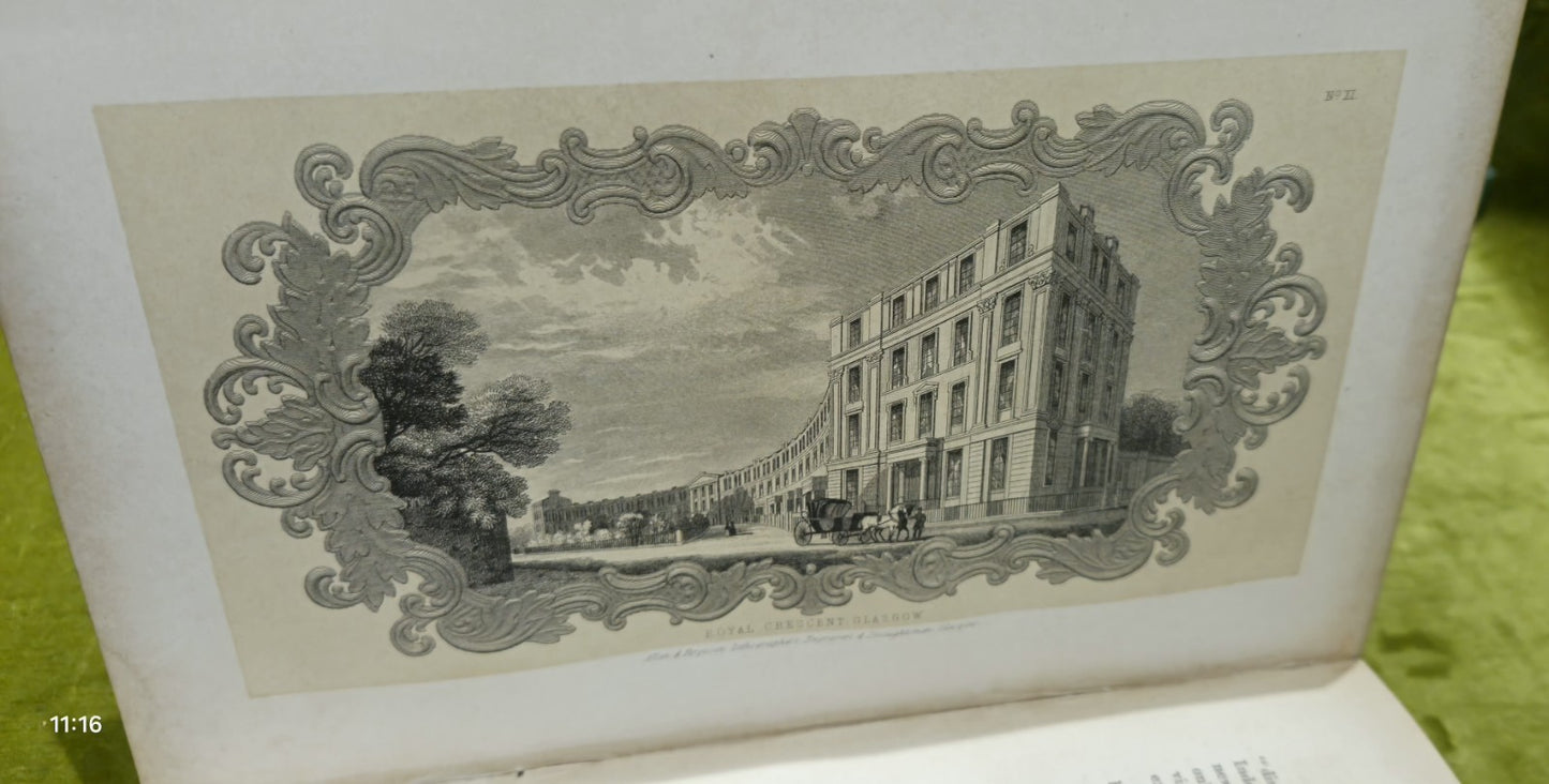 Sketches Of The History Of Glasgow By James Pagan 1847 - VGC 14