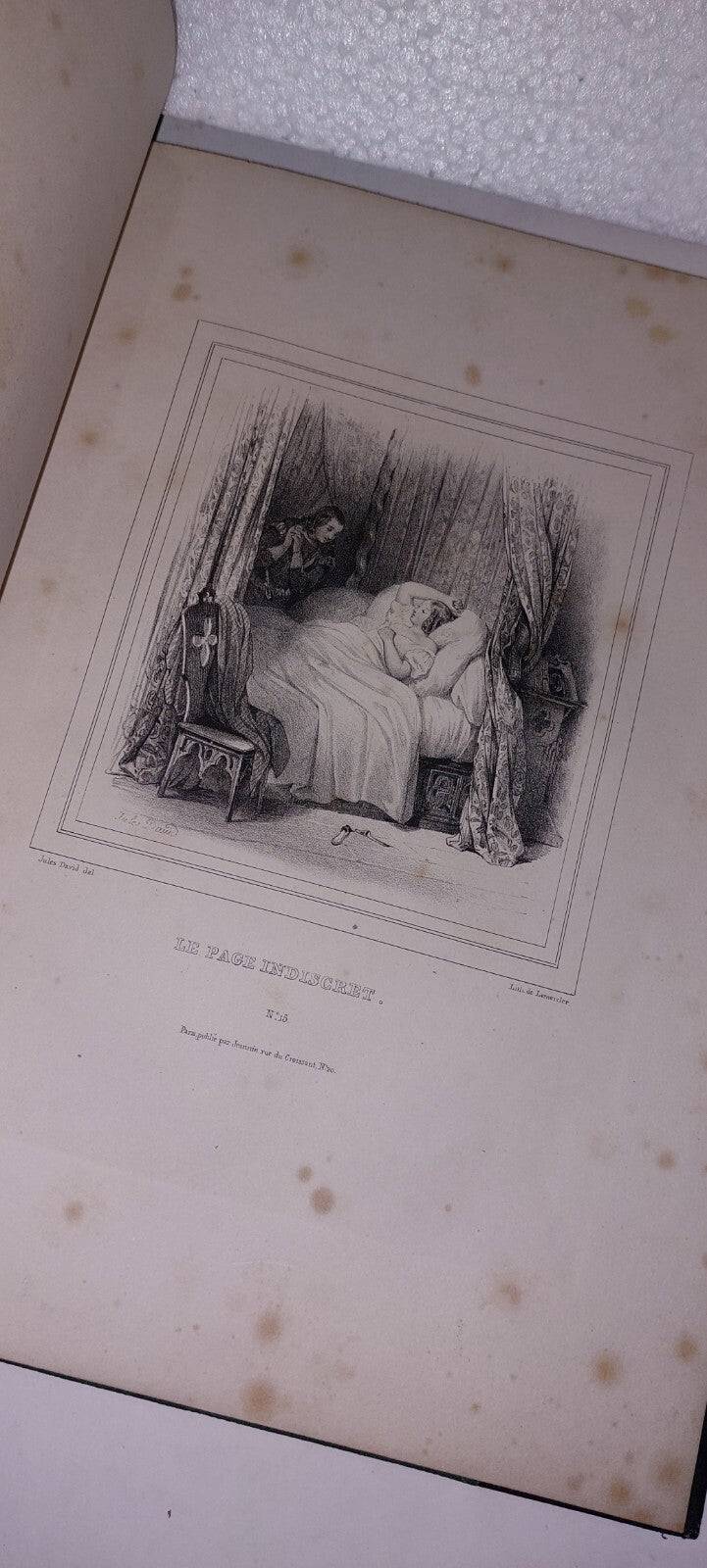 ALBUM DU MENESTREL Circs 1860 - 1880 Lithograph Plates 6