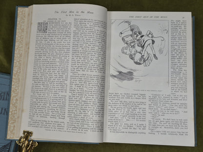 First Men In The Moon H G Wells The Strand Magazine True First Edition 19007