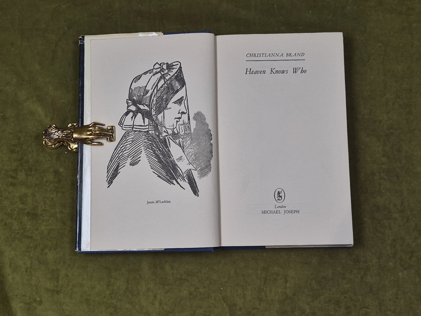 Heaven Knows Who - Christianna Brand , Michael Joseph 1960 1st HB DJ4