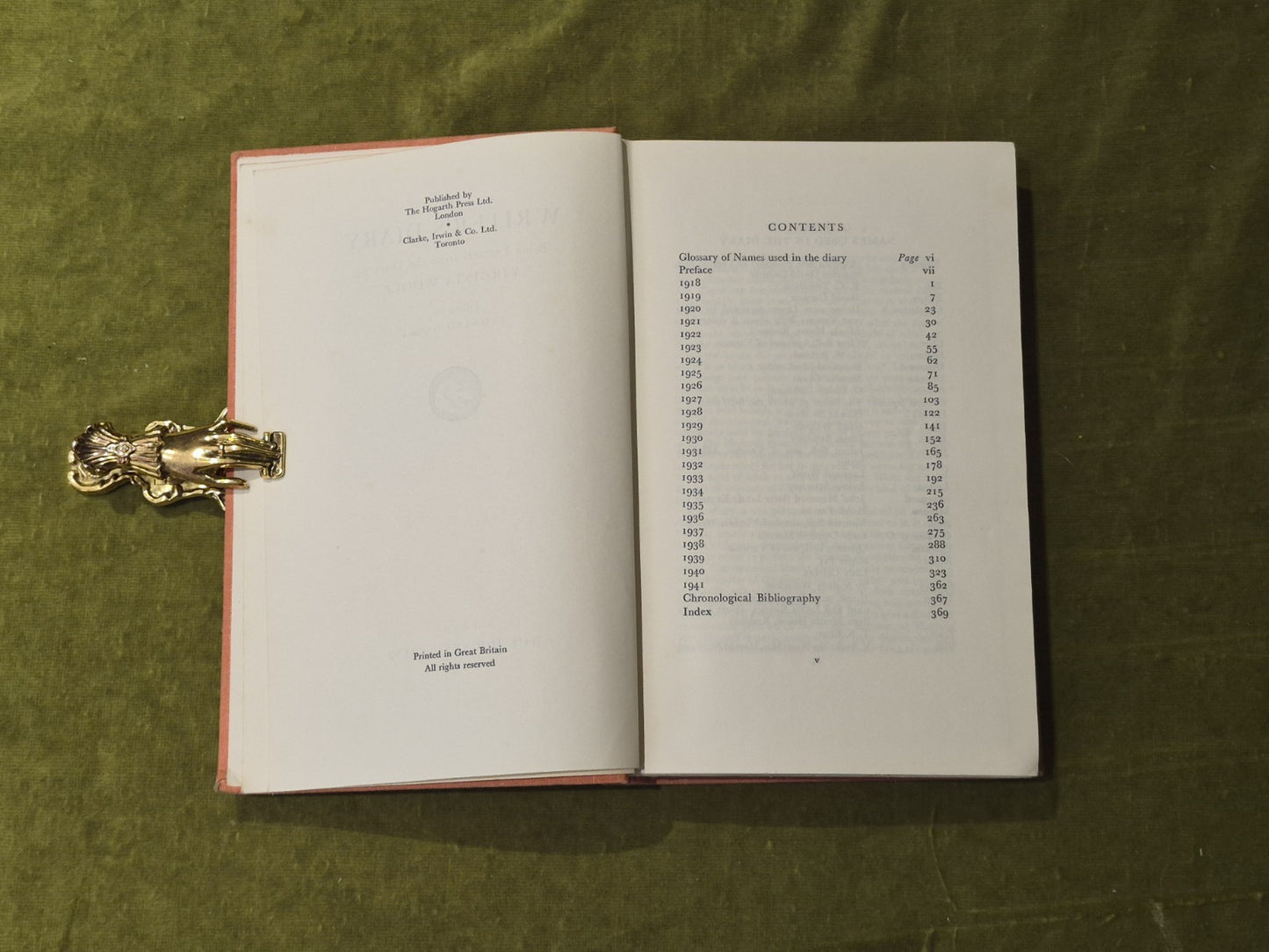 A Writer's Diary - Virginia Woolf, Hogarth Press 1953 1st HB6