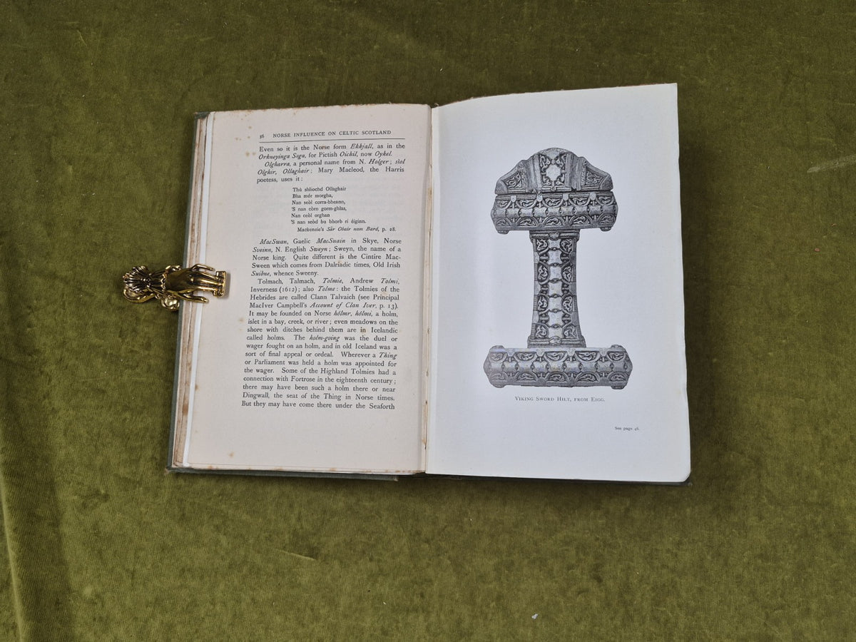 The Norse Influence on Celtic Scotland - George Henderson , Maclehose - 1910 1st8