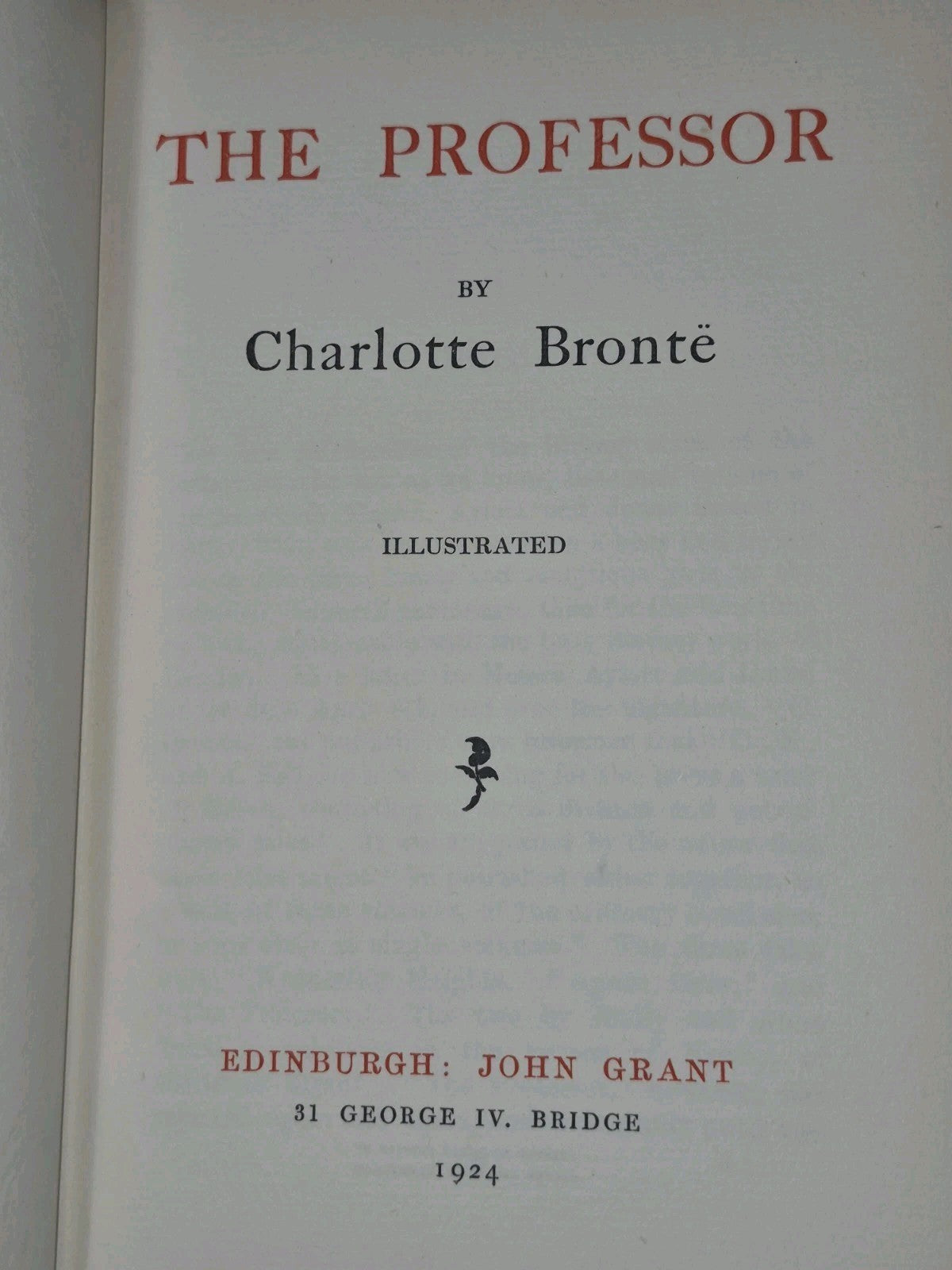 The Novels of the Sisters Bronte John Grant 1924 Edinburgh Incomplete 6 Volumes5