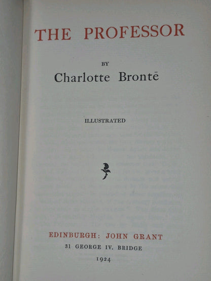 The Novels of the Sisters Bronte John Grant 1924 Edinburgh Incomplete 6 Volumes5
