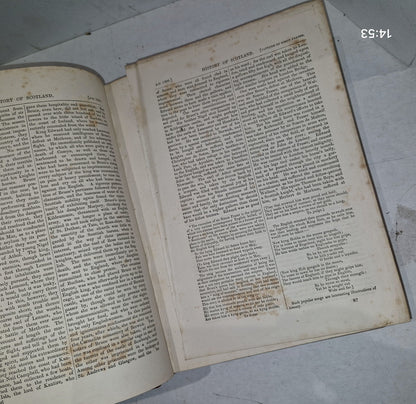 History of Scotland By Thomas Wright Vol I&II London Printing & Publishing Co.12