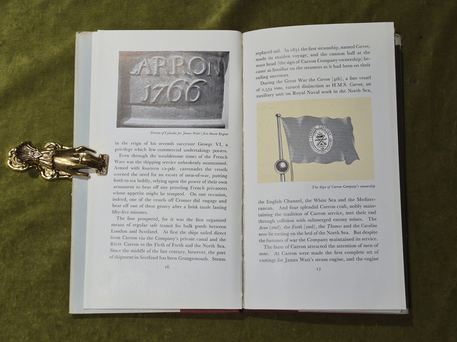 Carron Company 1759-1938 - London Press Exchange , Empire Exhibition 1st HB DJ6
