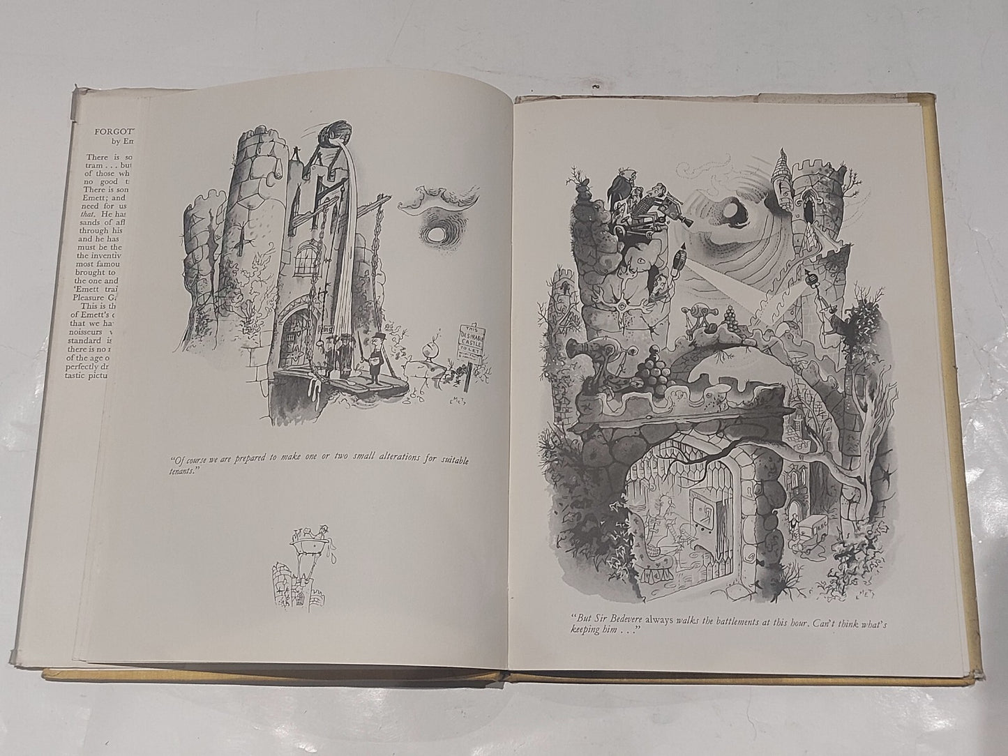 The Forgotten Tramcar and Other Drawings, Emet of Punch, Faber (1952) Hb Book6