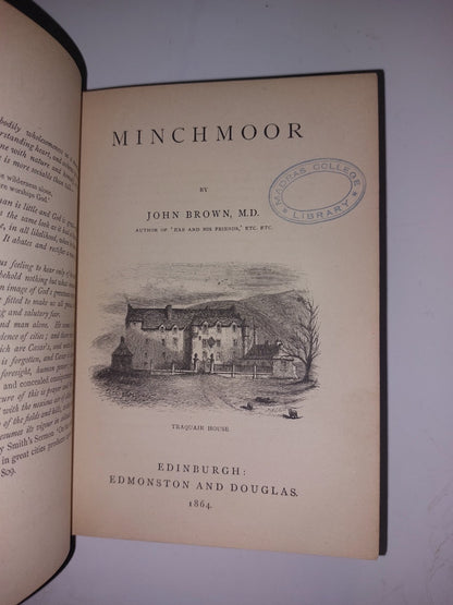Rab & His Friends, Pet Marjorie, Minchmoor By John Brown (1859) Leather Hb Short7