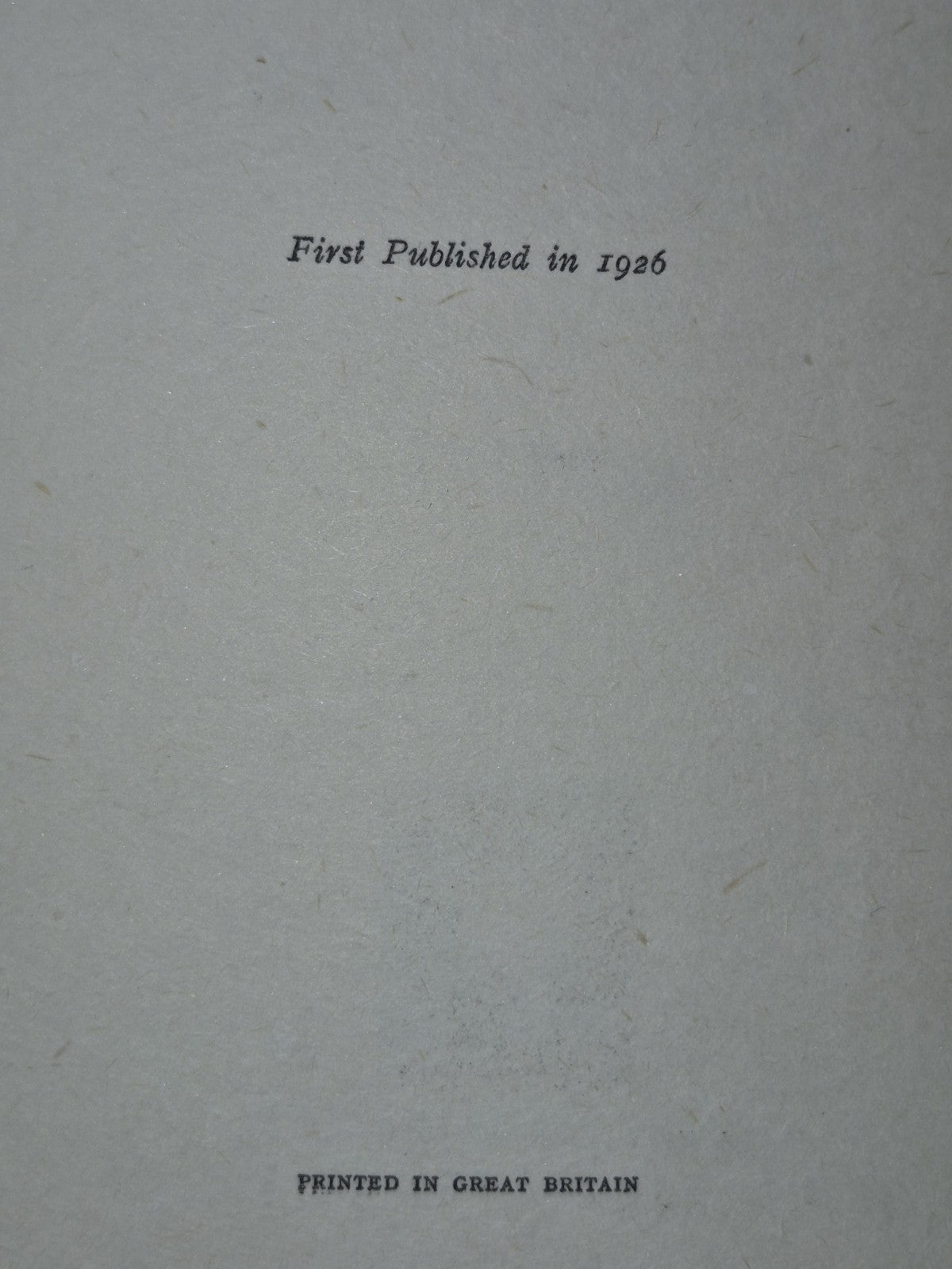 Some Talk of Alexander James Bridie 1926 Methuen & Co4
