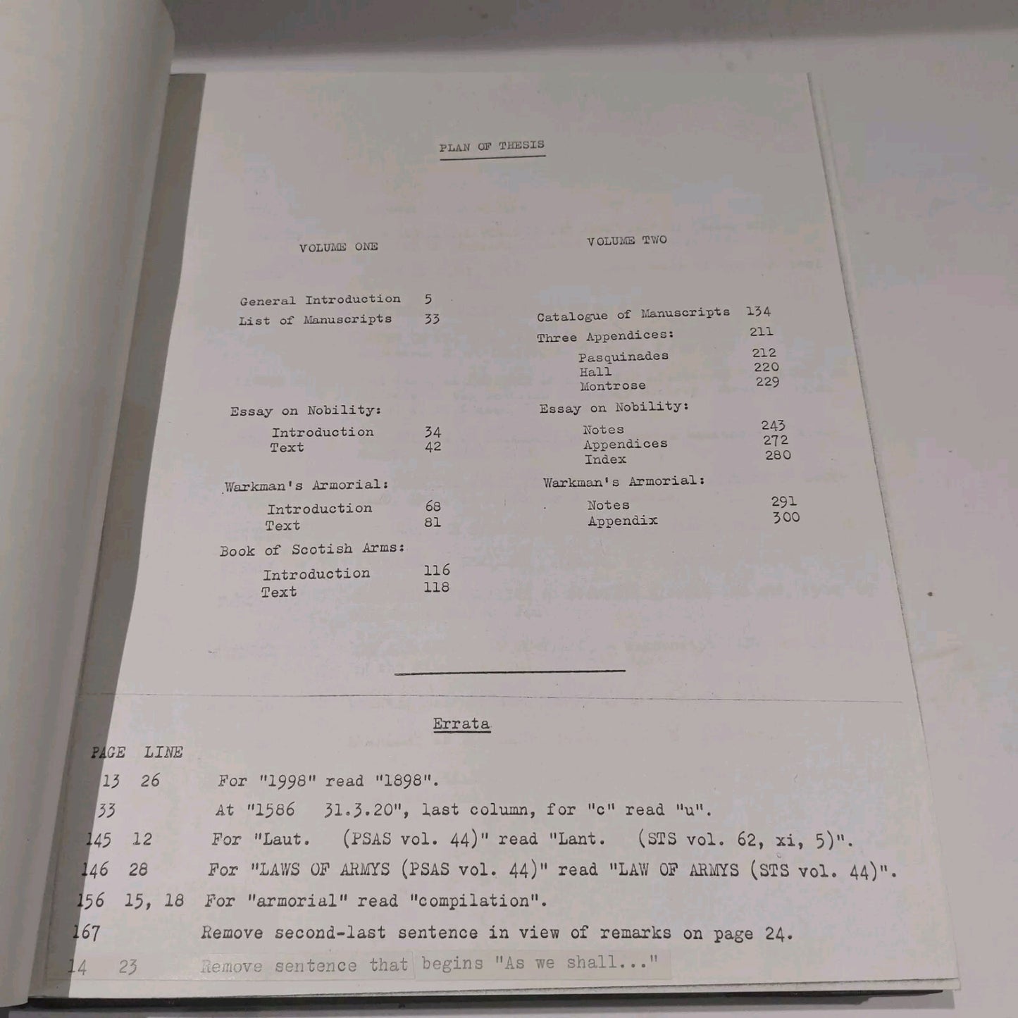 H. L. Hamilton Beautifully Bound Dissertation: Balfour's Heraldic (Vol I & II)5