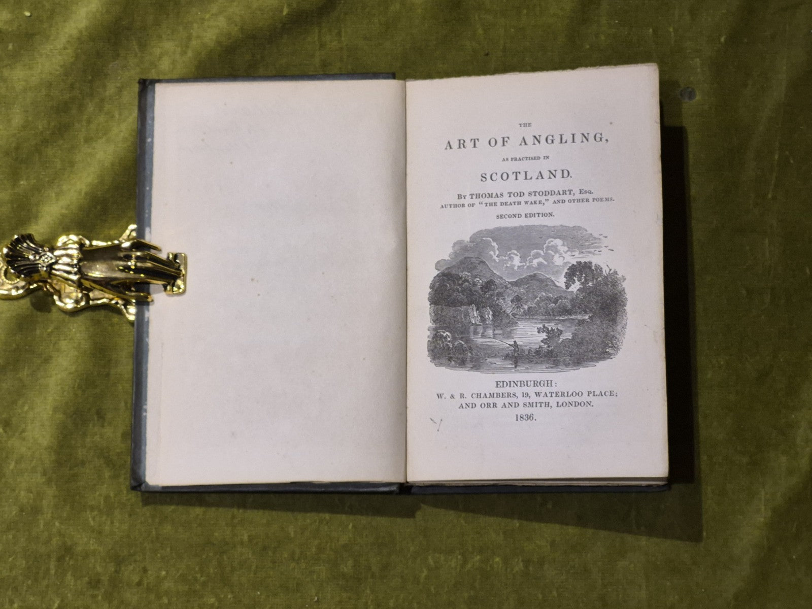 The Art of Angling as Practiced in Scotland - Thomas Tod Stoddart 2nd 18364