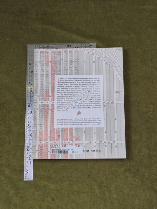  Histoire du Mile End - Yves Desjardins , Septentrion 2017 Paperback1