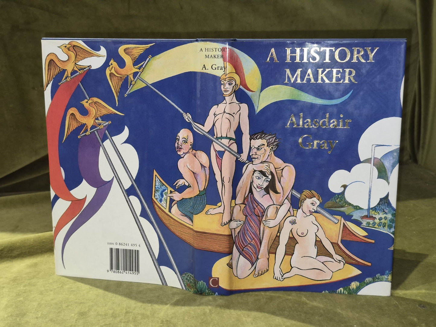 Alasdair Gray A History Maker First Edition SIGNED 1994 Hardback1