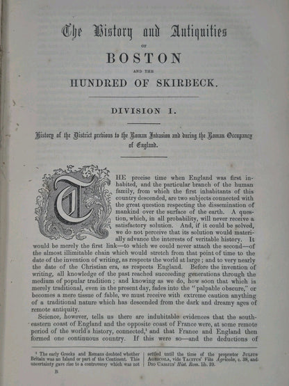 History and Antiquities of Boston 1856 Pishey Thompson Skirbeck Freiston10