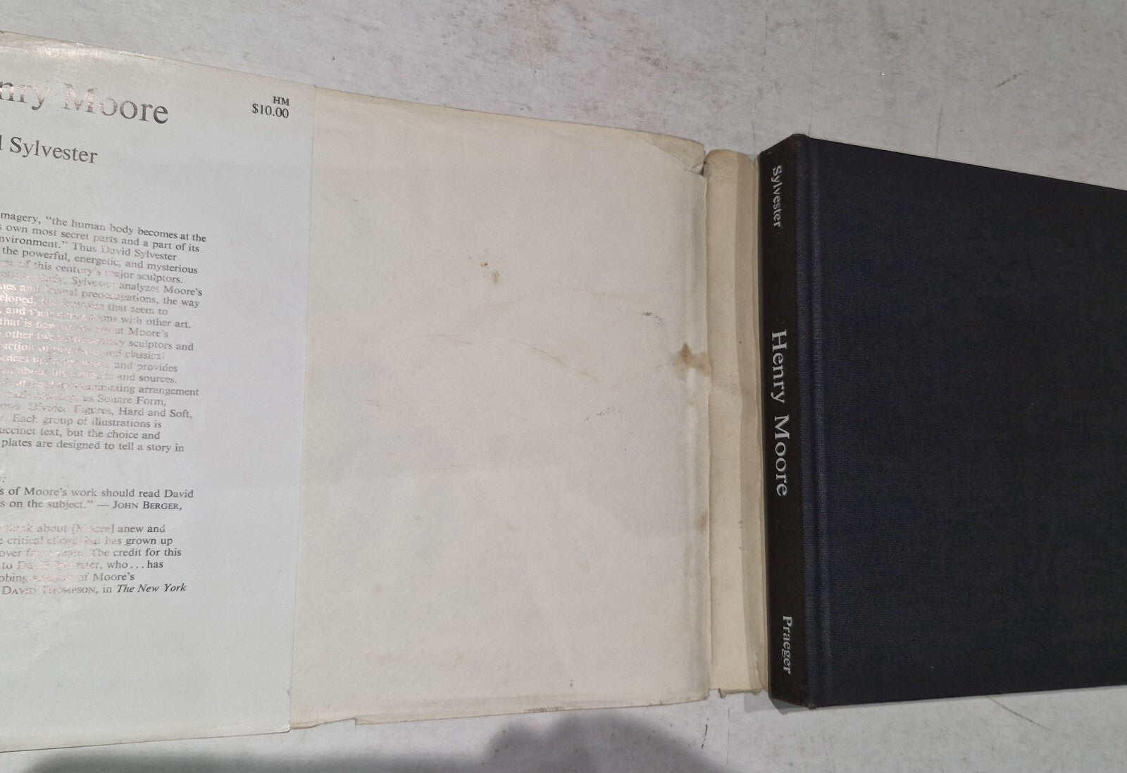 Henry Moore by David Sylvester, 1968, Punlished, Frederick A. Praeger, New York.4