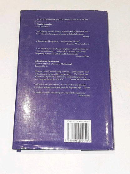 John Wilkes : A Friend to Liberty by Peter D. G. Thomas (1996) [Oxford] Hb Book2