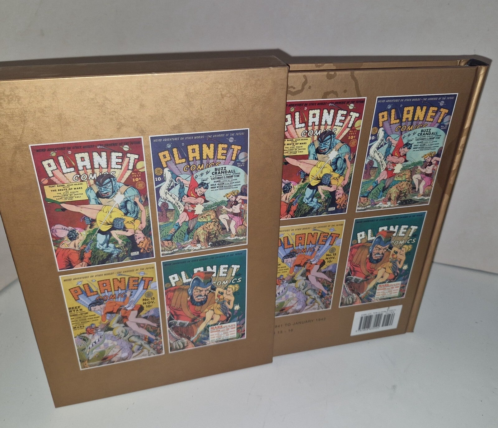 Roy Thomas Presents Planet Comics Vol 4 2015 Hardcover #1316 Slipcase Ed Unread1