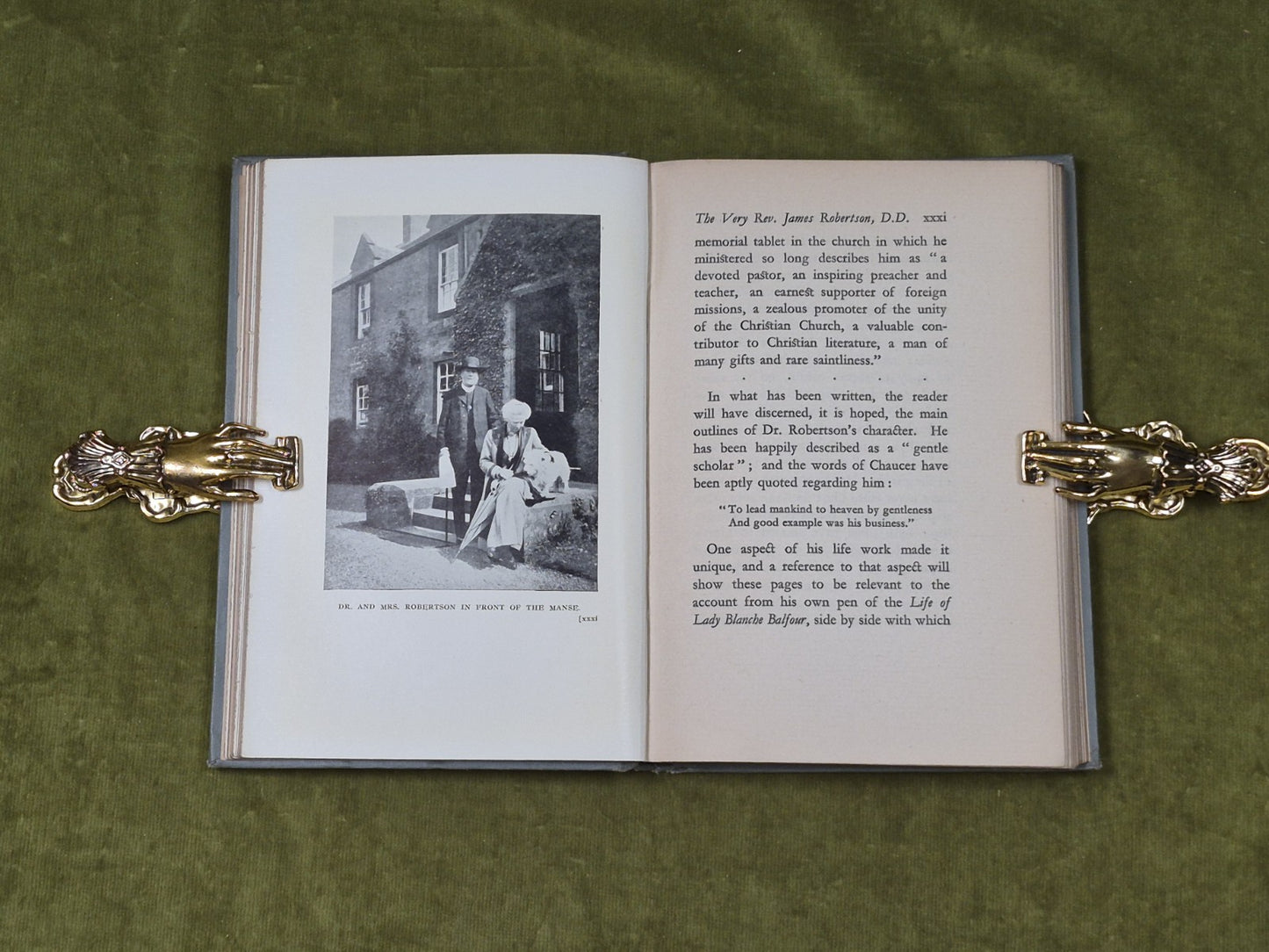 Lady Blanche Balfour a Reminiscence - James Robertson , Hodder & Stoughton HB DJ4