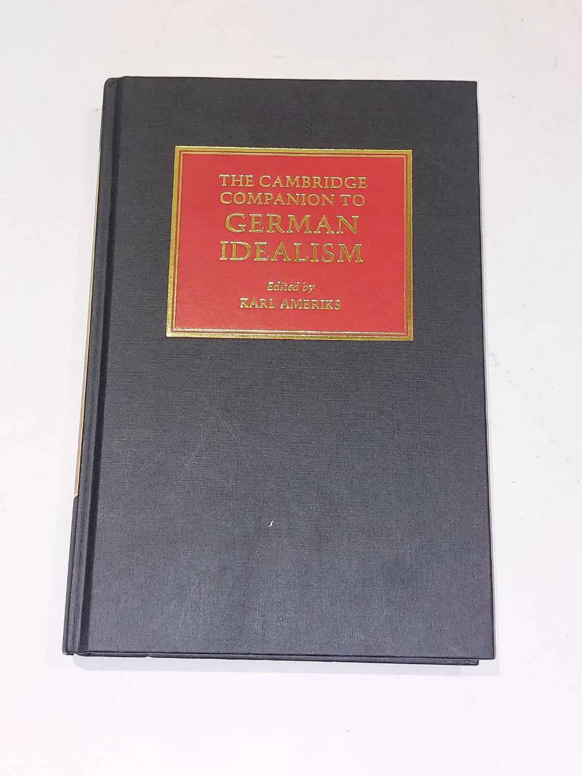The Cambridge Companion to German Idealism by Karl Ameriks 1st ed (2000) hb book0