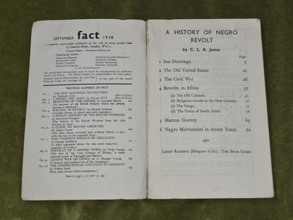 History of Negro Revolt FACT 1838 C L R James 3