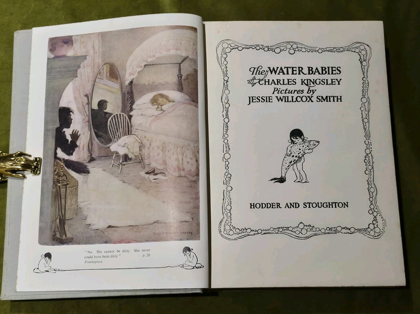 The Water Babies by Charles Kingsley 1939 Ist Ed IIlustrated HB Good Condition4