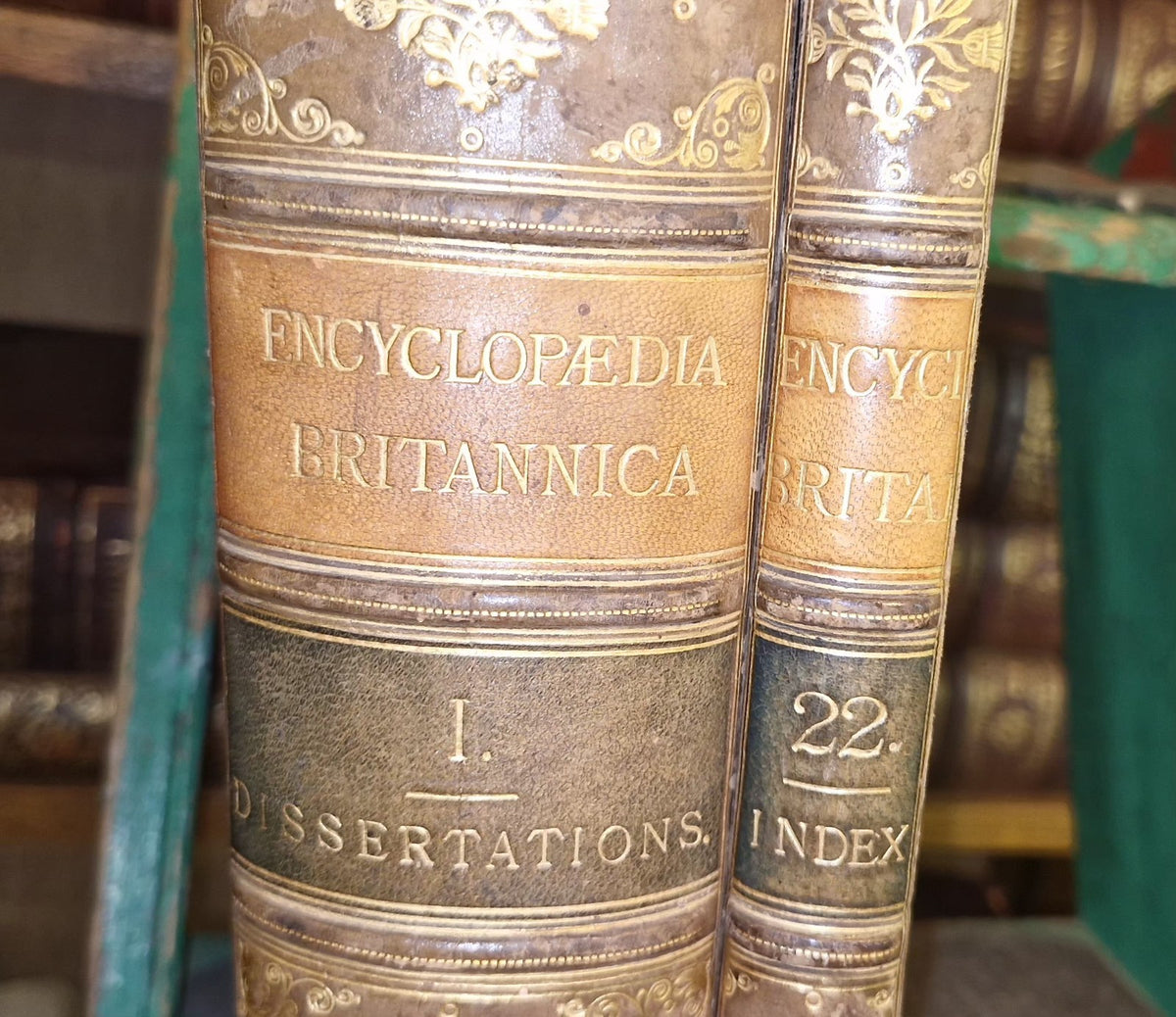 Encyclopedia Britannica full set Eighth Edition 1860 22 Volumes10