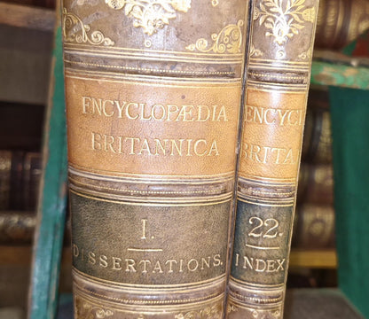 Encyclopedia Britannica full set Eighth Edition 1860 22 Volumes10