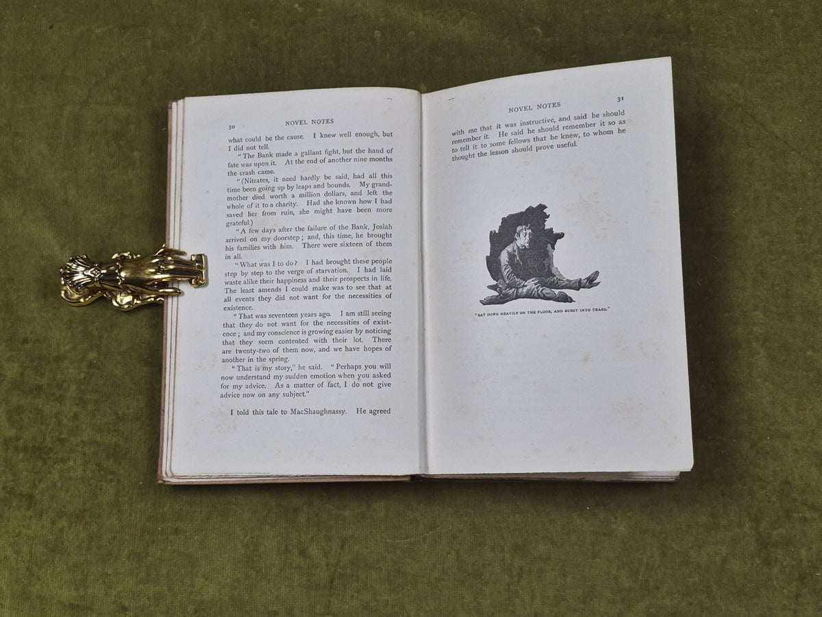 Novel Notes by Jerome K Jerome , Leadenhall Press 1893 illustrated HB5