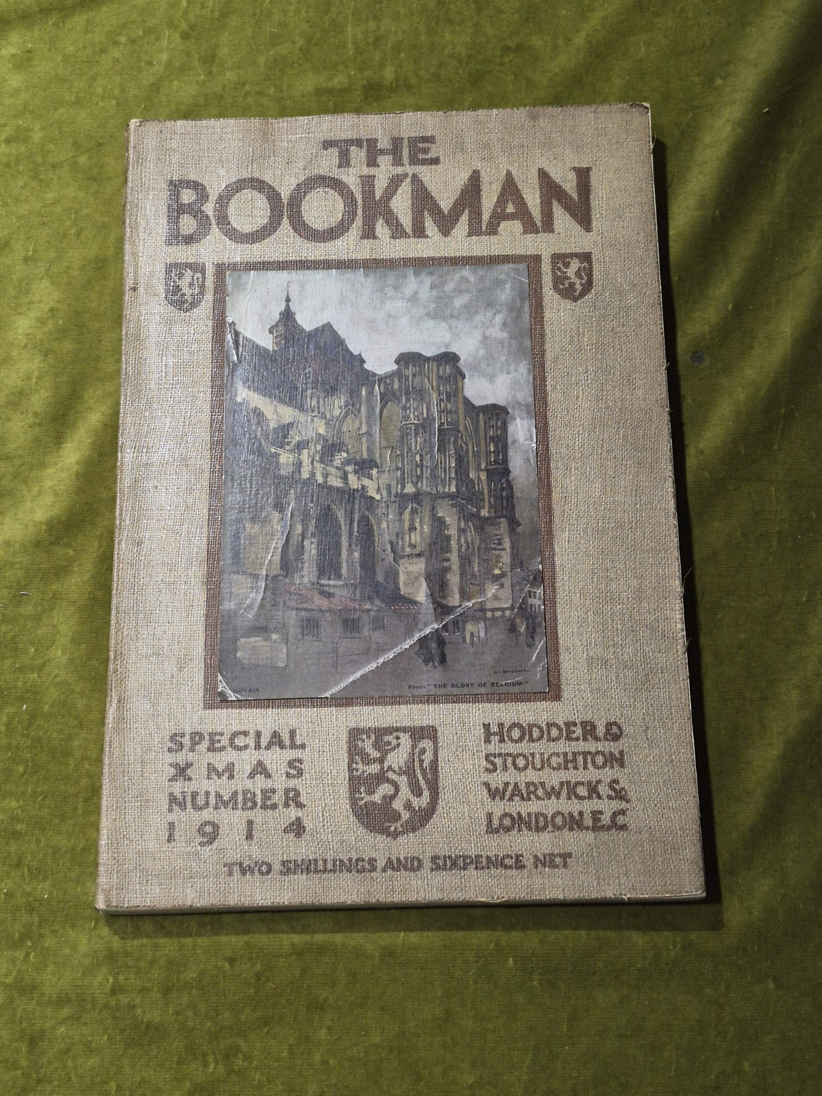 The Bookman Christmas Double Number 1914 - Hodder & Stoughton original PB0