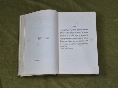 China Under the Empress Dowager - J O P Bland & E. Backhouse Heinemann 1910 1st4