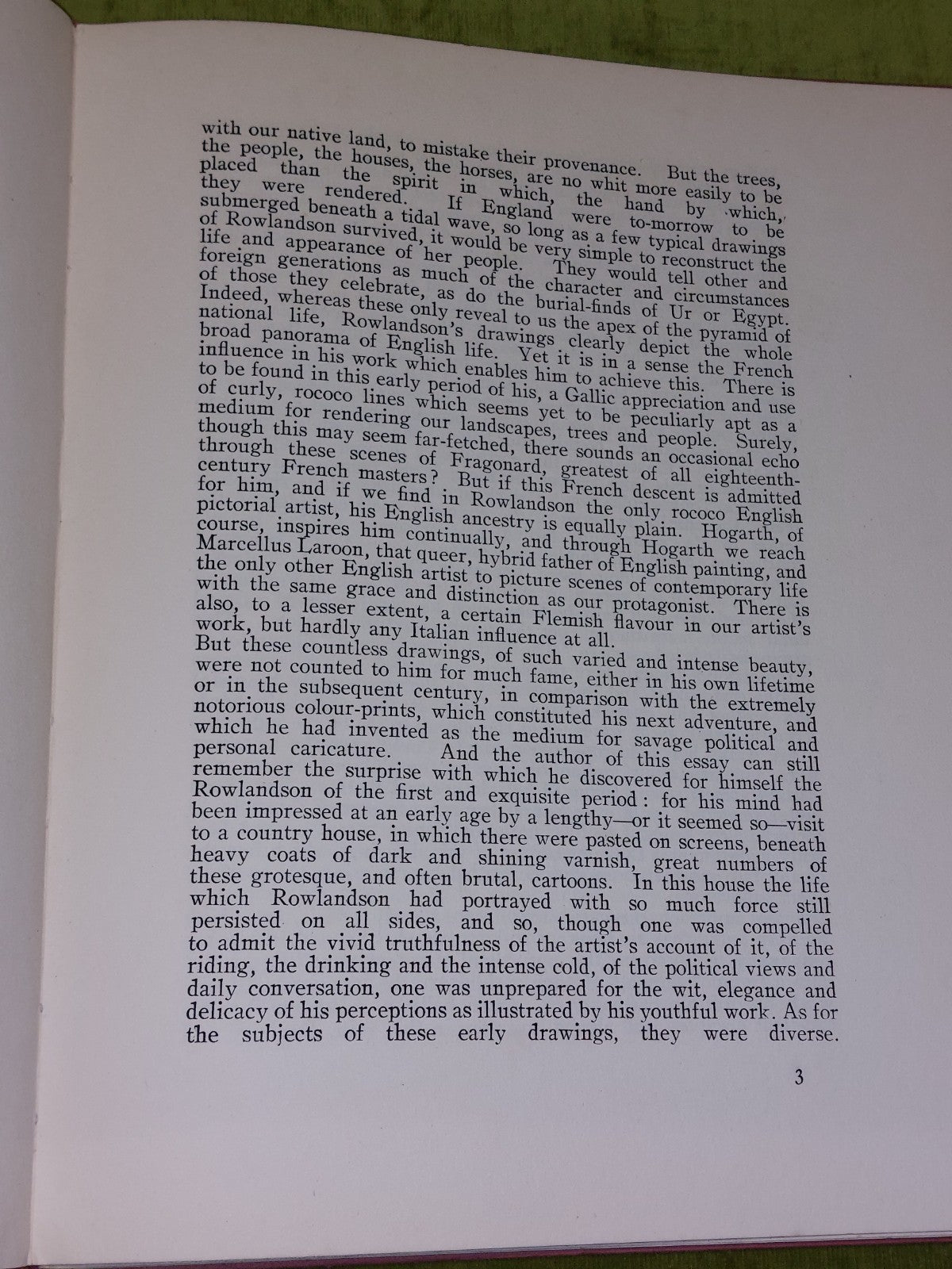 Famous WaterColour Painters, Thomas Rowlandson The Studio Ltd 1st Ed HB DJ 19299