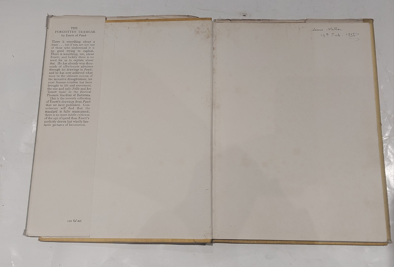 The Forgotten Tramcar and Other Drawings, Emet of Punch, Faber (1952) Hb Book4