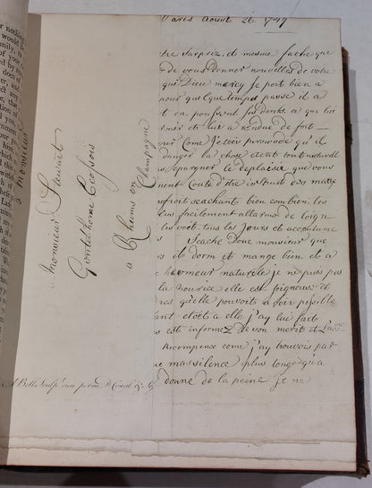 Summary Of The Trial Of Douglas, Circa 1748 Of Trial, Quarter Leather Thick Book6