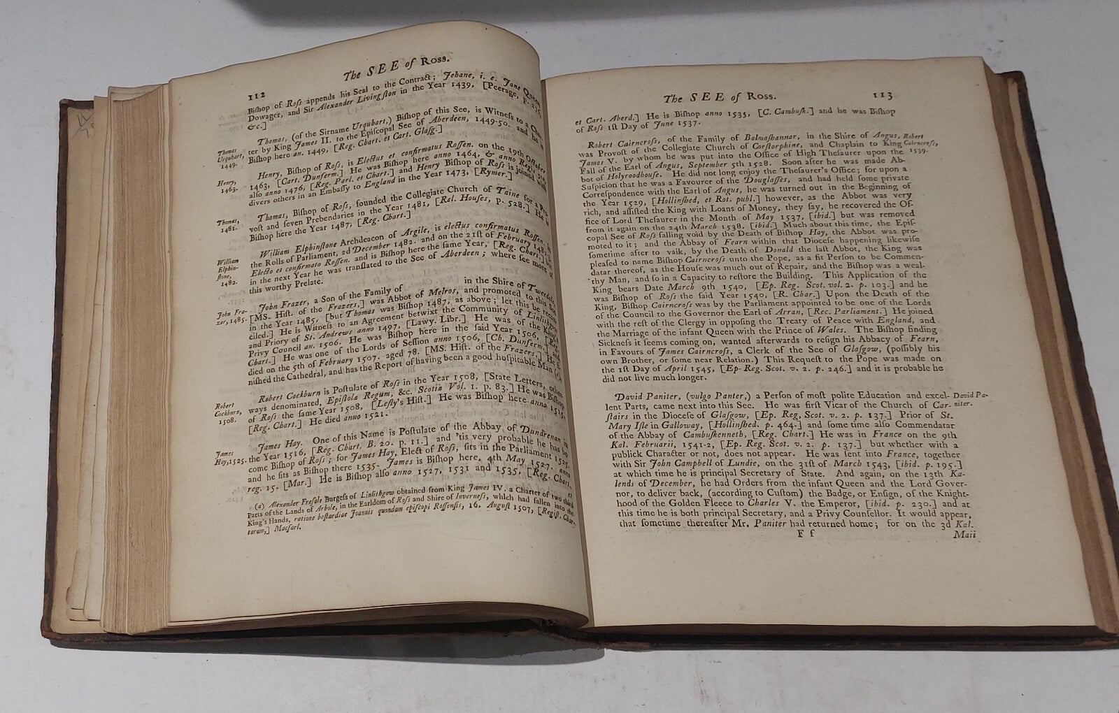 18th Century Catalogue: Bishops of the several Sees [...] Scotland, Keth (1755) 10