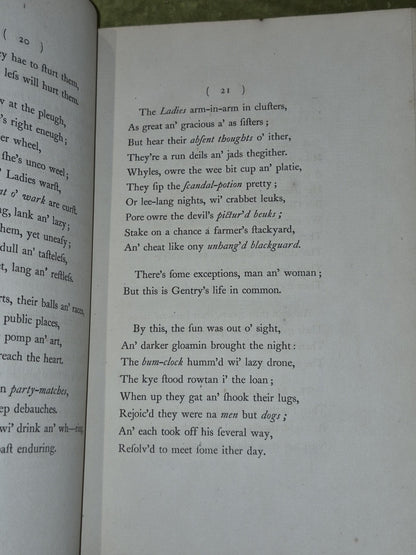 Poems Chiefly in the Scottish Dialect 1867 Kilmarnock Facsimile Signed Numbered8