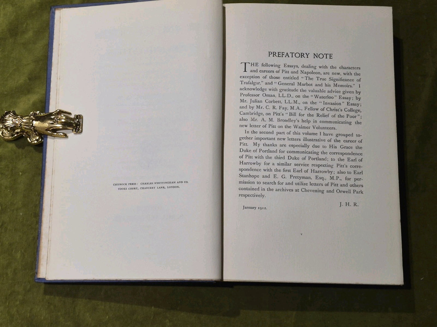 PITT AND NAPOLEON - ESSAYS AND LETTERS - R. A. Lewis5