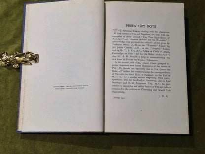 PITT AND NAPOLEON - ESSAYS AND LETTERS - R. A. Lewis5