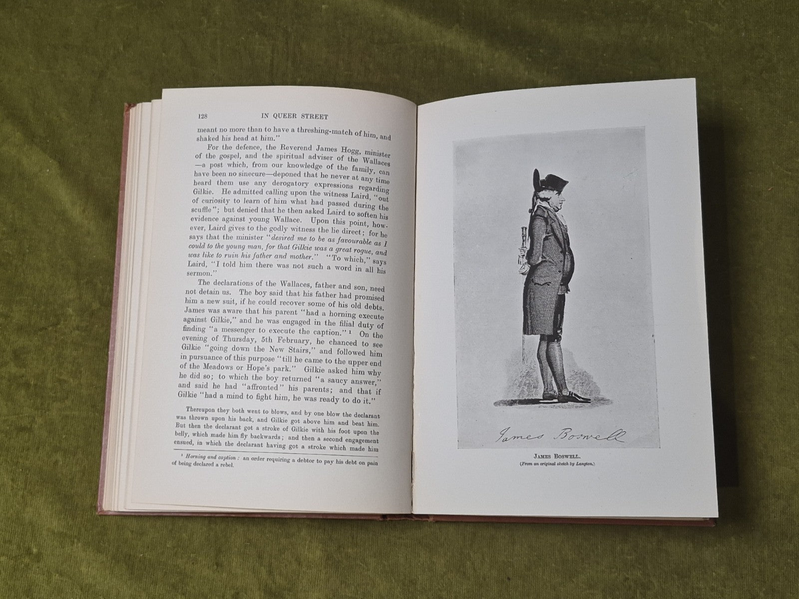 In Queer Street by William Roughead , W Green & Son 1932 1st/1st HB Illustrated6