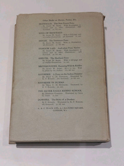 Gipsy's Way : A Story Of Ponies By GlynForest (1939) 1st Edition HB & DJ2