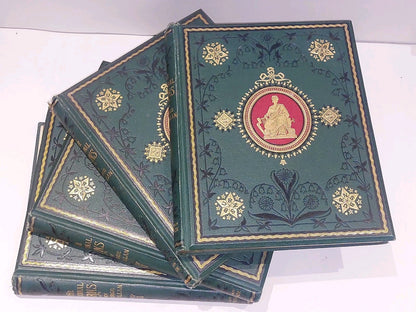 The National Burns, Rev George Gilfillan. Complete set of 4 1880 & Provenance 1