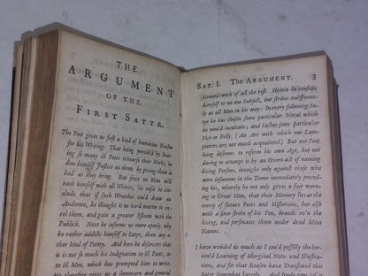 Antiquarian The Satires of Decimus Junius Juvenalis (1812) Leatherbound, Dryden6