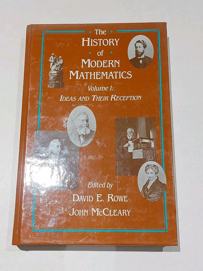 History Of Modern Mathematics [Vol. 1] Ideas & Their Reception  Rowe & McCleary0