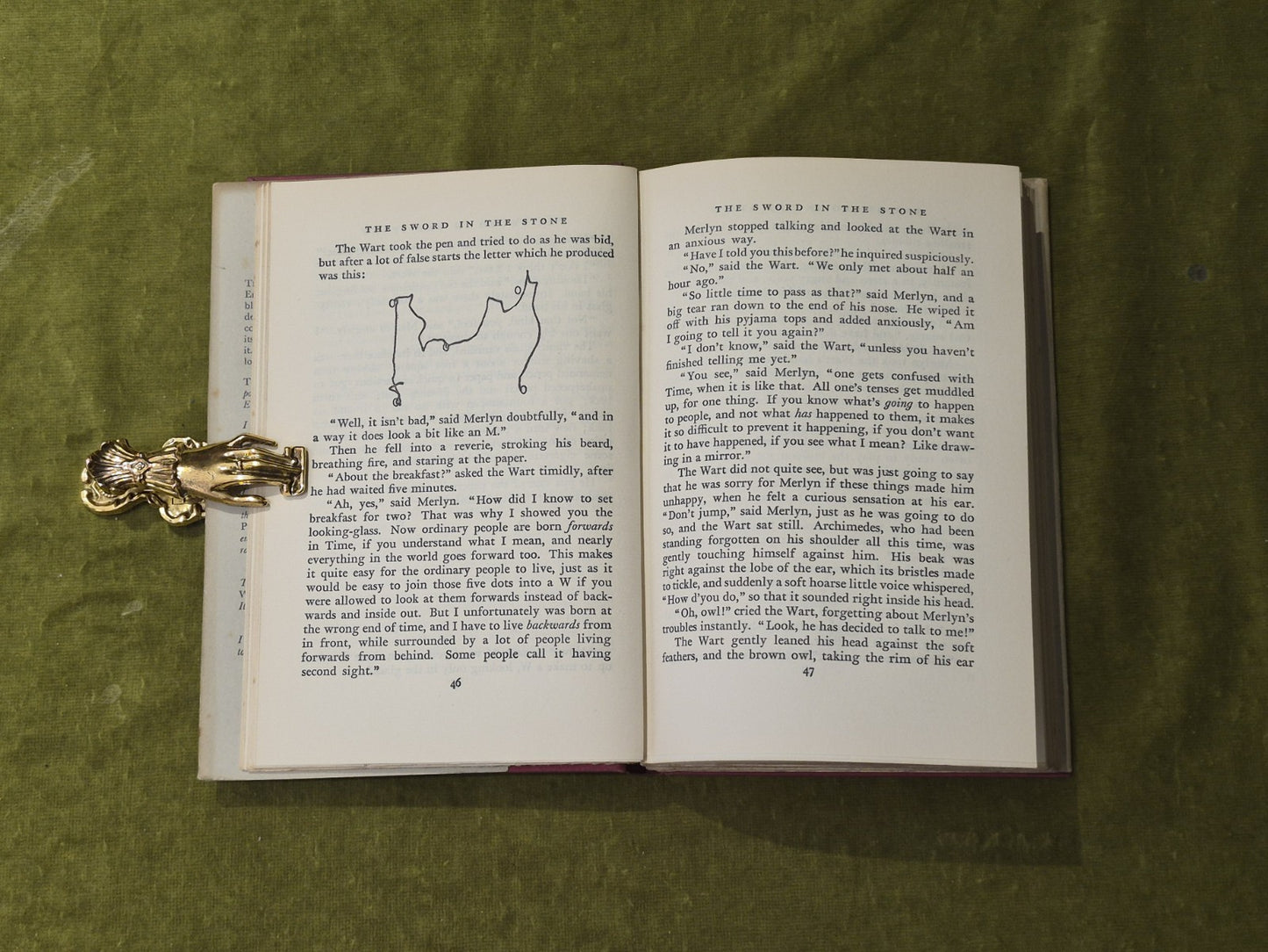 The Sword in the Stone - T H White , Collins St James Library 1950 HB DJ6