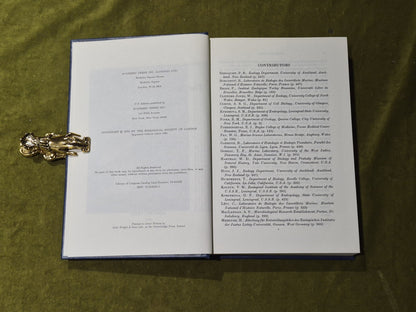 The Biology of the Porifera - W G Fry - Academic Press 19814
