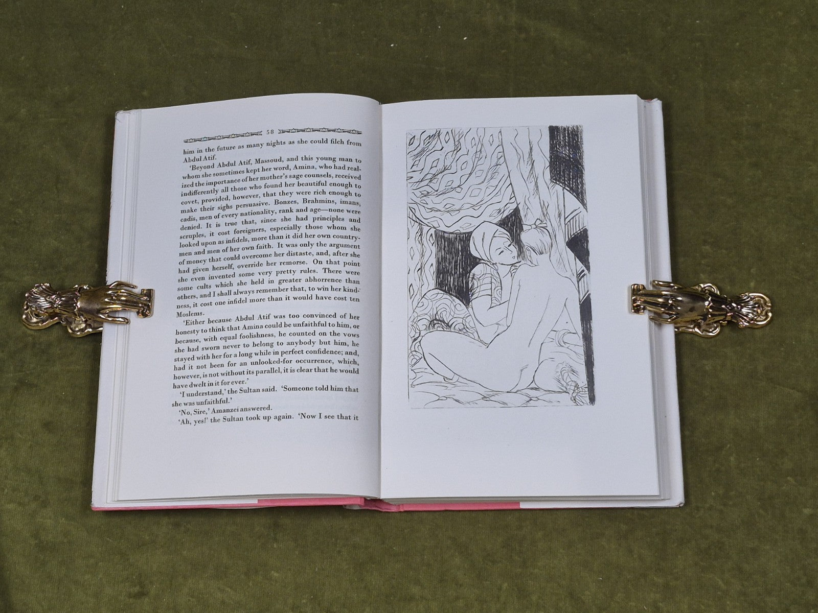 The Sofa - Crebillon Fils , The Folio Society 1951, 1st thus HB DJ4